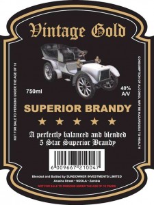 Vintage Gold Superior Brandy